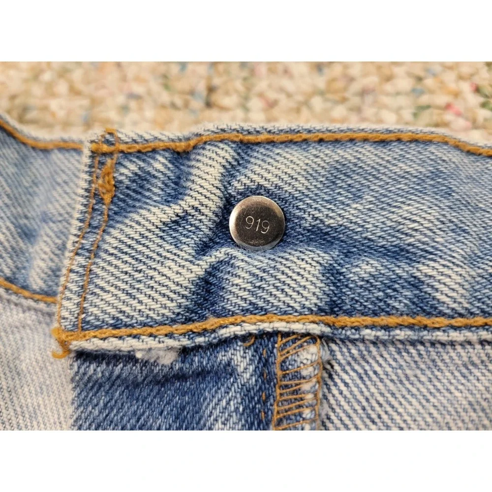 Levis 505 Jeans Mens 38x30 Light Wash Regular Fit‎ Straight Leg Cotton Pants Y2K